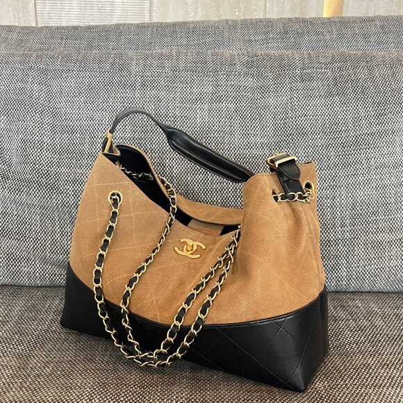 CHANEL | Bags | Chanel Tote Shoulder Shopper Bag | Poshmark - Picture 3 of 9